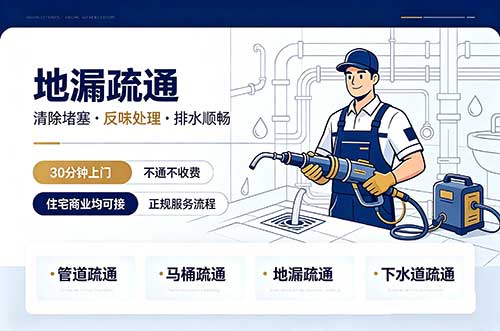 常德地漏疏通